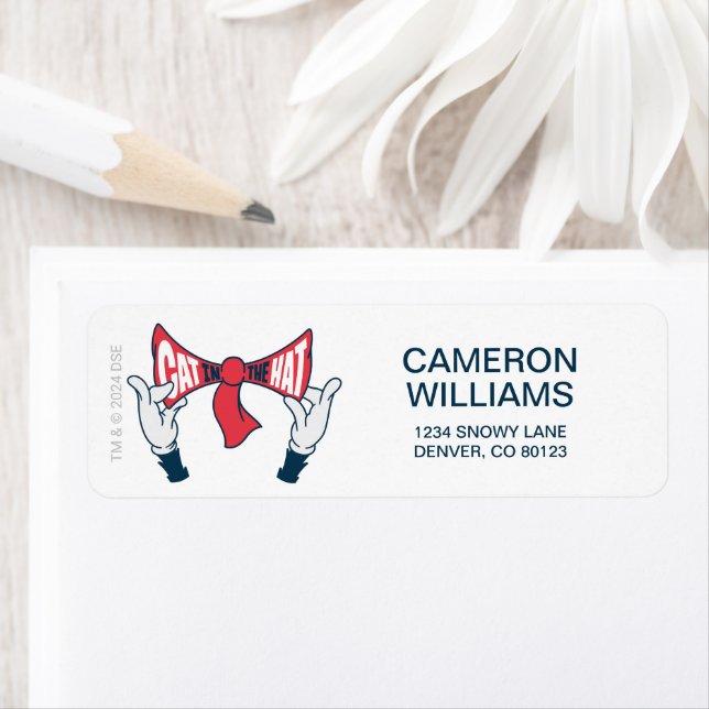 Étiquette Chat dans le Casquette | Cravate de la boîte de te (En situation)