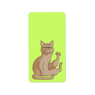 Étiquette Chat drôle