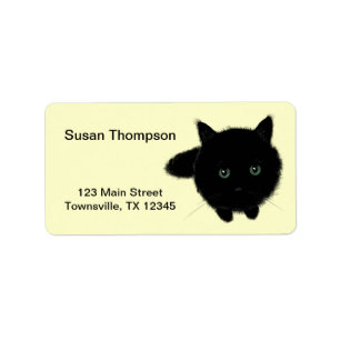 Étiquette Chat noir