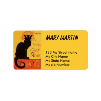 Étiquette Chat Noir,