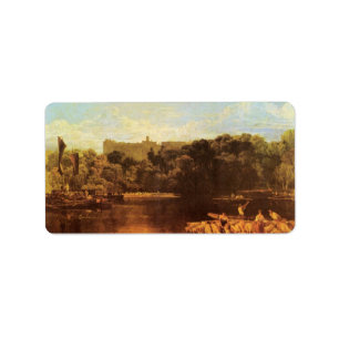 Étiquette Château de Joseph Mallord Turner - de Windsor du