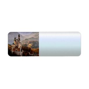 Étiquette Château de Neuschwanstein Allemagne