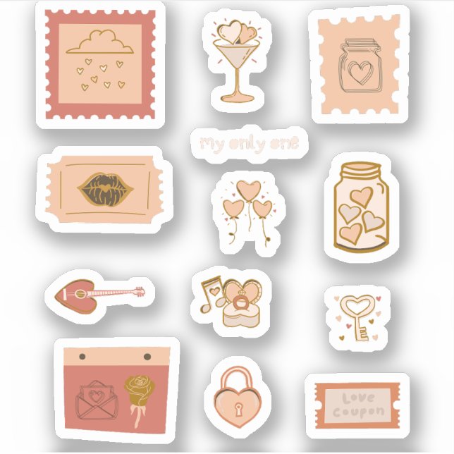 Étiquette chatte à gribouillis à gribouillis (Devant)