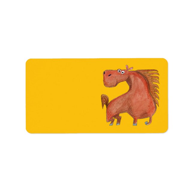 Étiquette Cheval Exité (Devant)