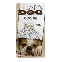 Cheveux de la bière de chien