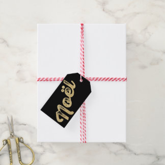 Étiquette chic de cadeau de Noël de Noel de