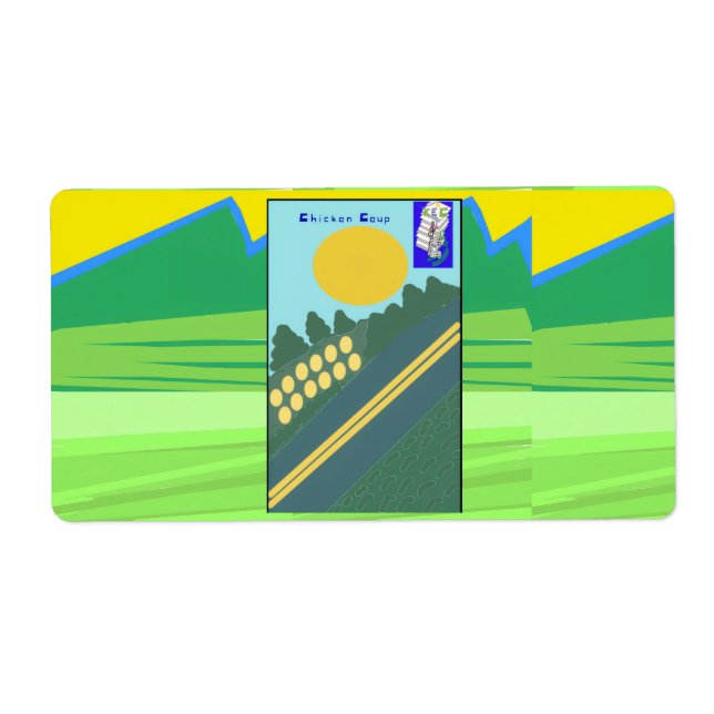 Étiquette Chicken Coup  (Devant)