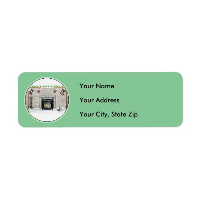 Étiquette Chien Chien Chien Chien Chien Chien Chien Chien Ch (Devant)