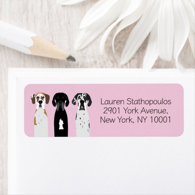 Étiquette Chiens géants (En situation)