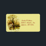 Étiquette Christmas Home Shipping Labels<br><div class="desc">Invite friends and loved ones for a special gathering</div>