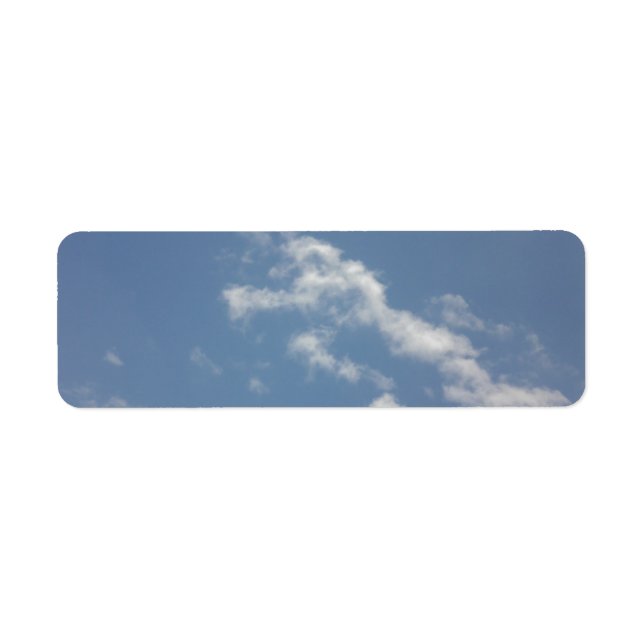 Étiquette Ciel, soleil et mer (Devant)