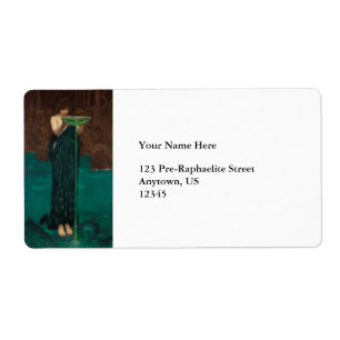 Étiquette Circe Invidiosa par Waterhouse