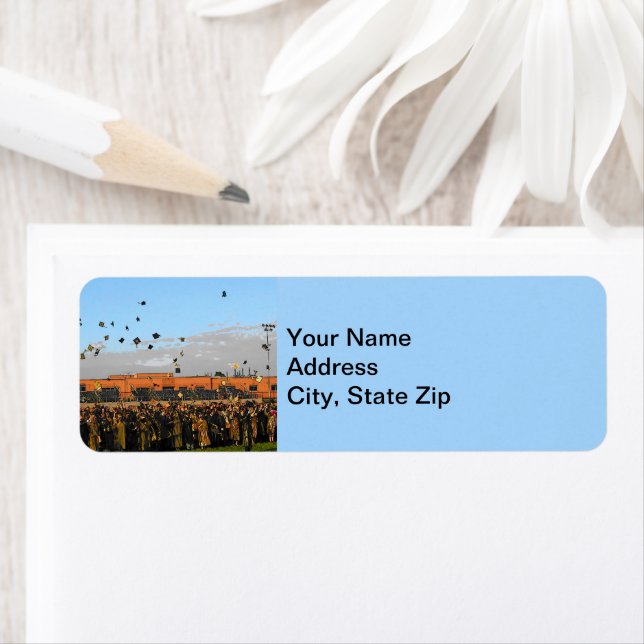 Étiquette Classe de fin d'études de 20XX sur le terrain (En situation)