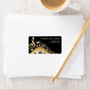 Étiquette Clef Piano Notes