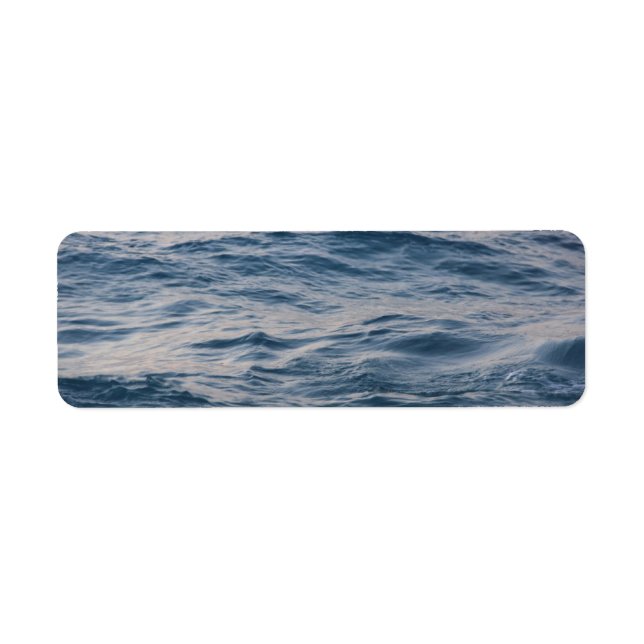 Étiquette Closeuse d'eau de mer (Devant)