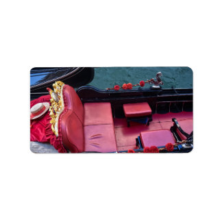 Étiquette Coastal Luxury Gondola in Venice