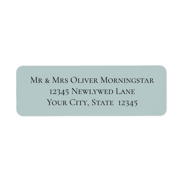 Étiquette Code vestige personnalisé (Devant)