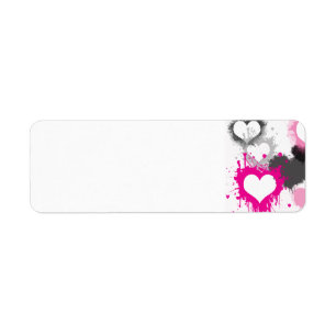 Étiquette coeurs-296844 coeurs splatter peinture amour graff