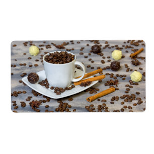Étiquette Coffee and spices