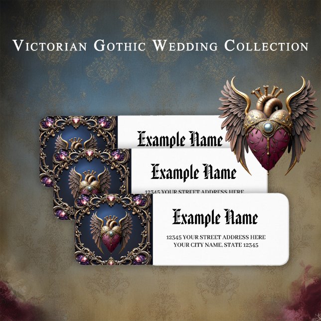 Étiquette Collection de mariage gothique victorien (Créateur téléchargé)