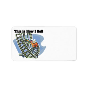 Étiquette Comment faire rouler (Dessous de verre à rouleaux)