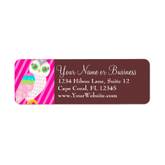 Étiquette Comment maintenant Baby Pink Owl ?