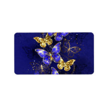 Composition avec les papillons Sapphire