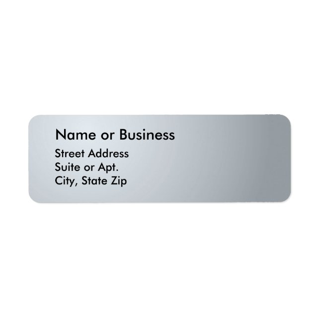 Étiquette Conception de l'affichage couleur personnalisée (Devant)