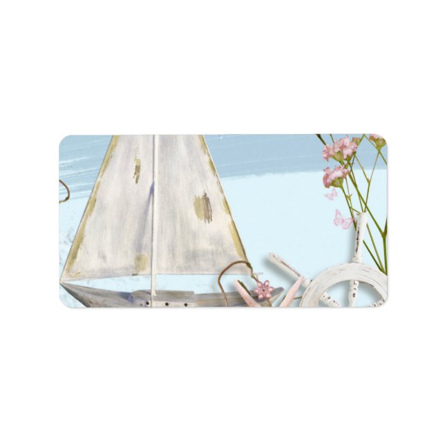 Étiquette Conception de série nautique 3 (Devant)