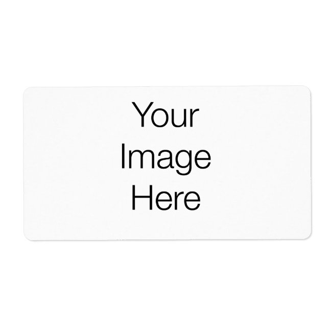 Étiquette Conception personnalisée (Devant)