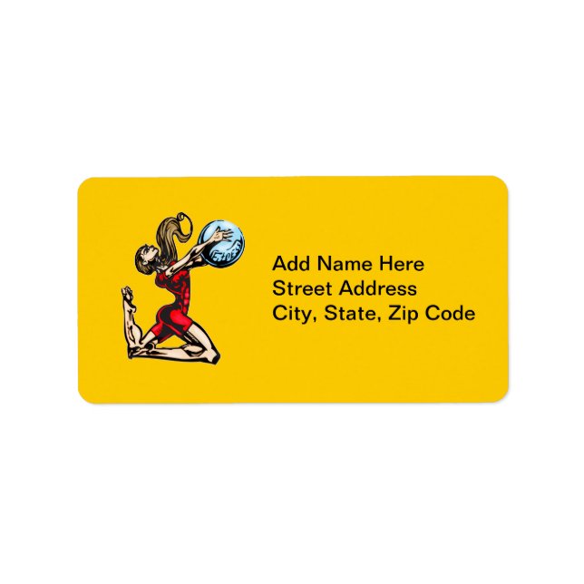 Étiquette Condition physique (Devant)