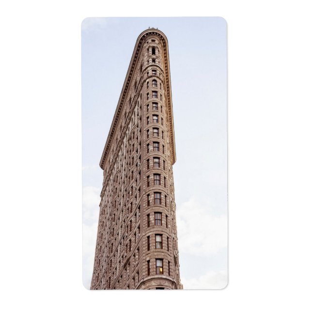Étiquette Construction de Flatiron (Devant)