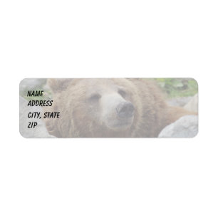 Étiquette Cook bear