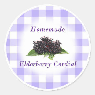Étiquette cordial Elderberry