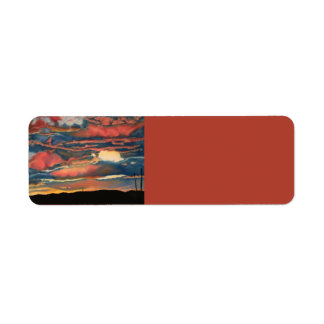 Étiquette Coucher de soleil de l'Arizona