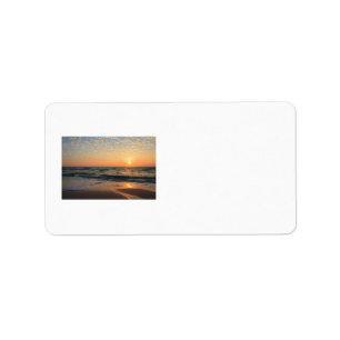 Étiquette Coucher du soleil, plage, et nuages