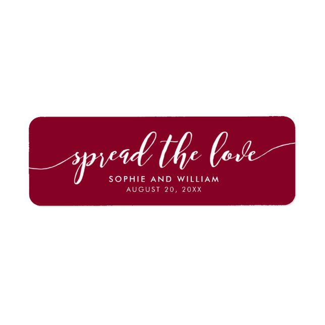 Étiquette Couleurs personnalisées, détendez-vous Séparez le  (Devant)