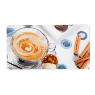 Étiquette Coupe de café