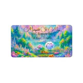 Étiquette Crater Lake Cloud Gardening Address Labels