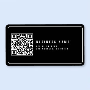 Étiquette Créer un code QR analysable Adresse de retour mo