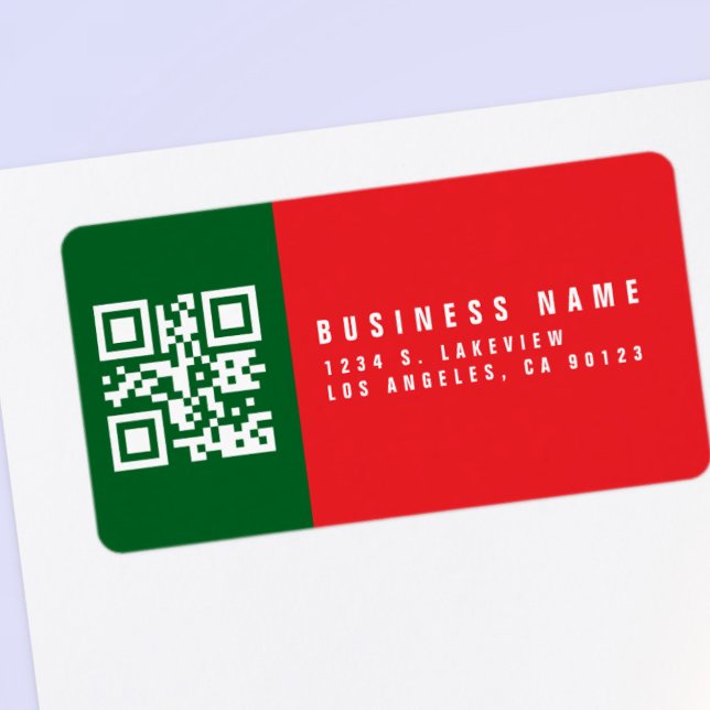 Étiquette Créer un code QR scannable | Adresse de retour mod (Créateur téléchargé)