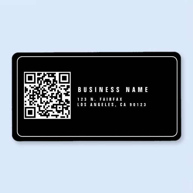 Étiquette Créer un code QR scannable | Adresse de retour mod (Créateur téléchargé)