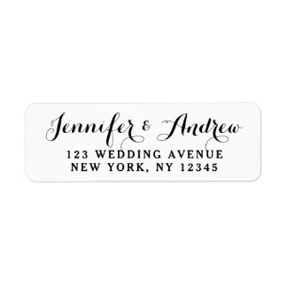 Étiquette Créer un mariage élégant personnalisé