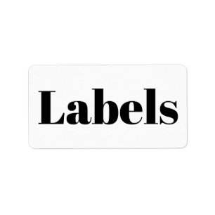 Étiquette Créez votre propre adresse de promotion de marque 