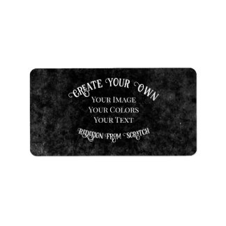 Étiquette Créez votre propre conception personnalisée