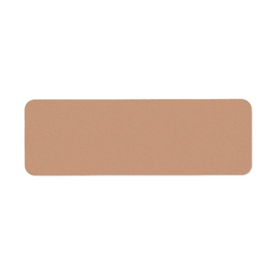 Étiquette CRÈME d'étiquettes de adresse de retour de