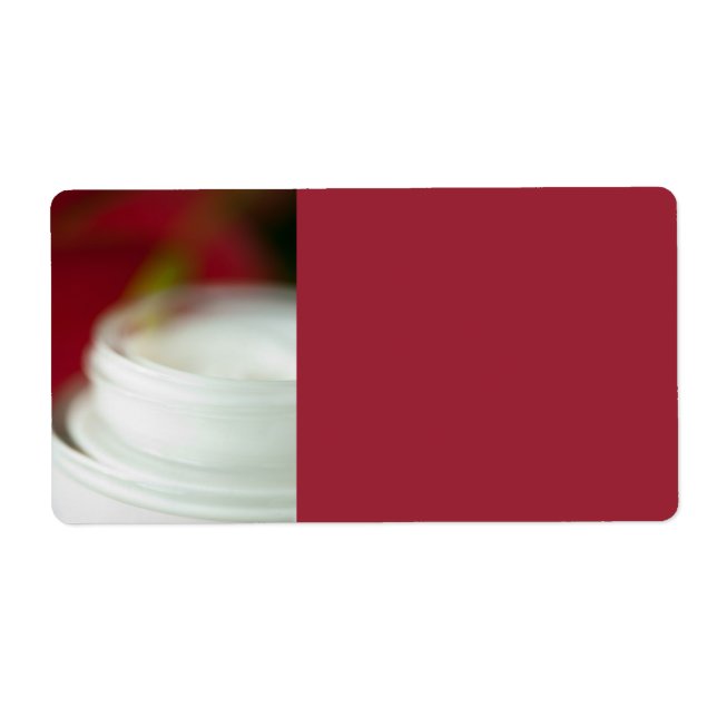 Étiquette Crème nourrissante de la peau (Devant)