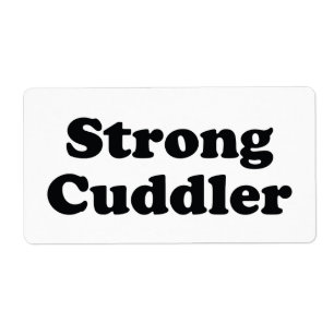 Étiquette Cuddler fort