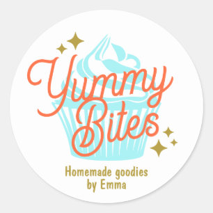 Étiquette Cupcake Box