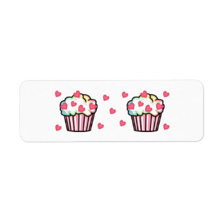 Étiquette Cupcake Love